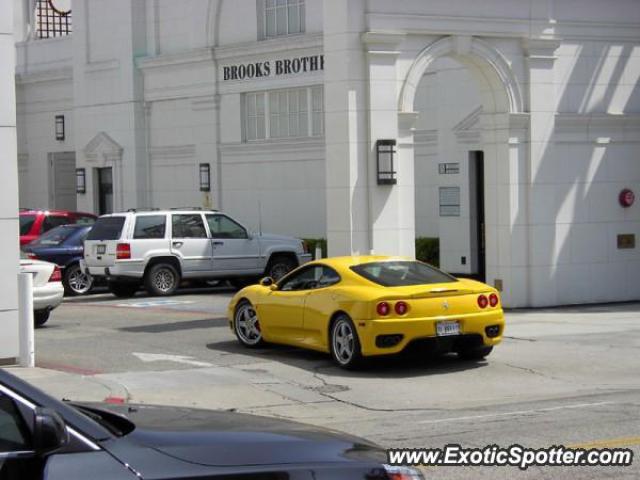 Ferrari 360 Modena spotted in Beverly Hills, California