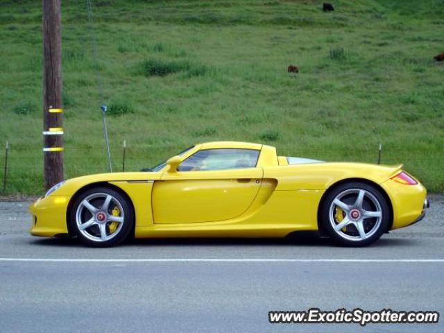 Porsche Carrera GT spotted in Fremont, California