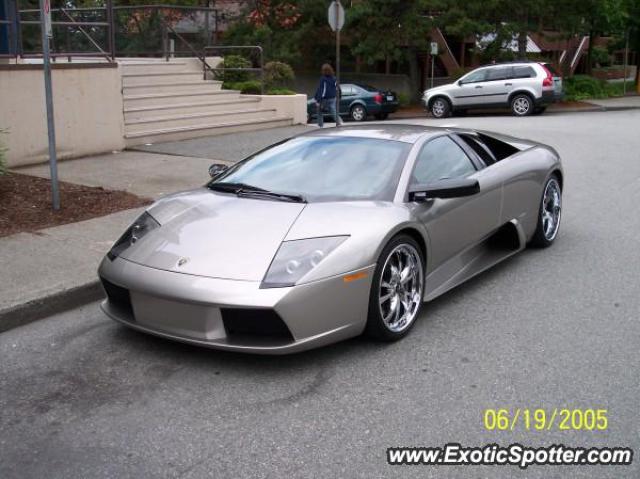 Lamborghini Murcielago spotted in North Vancouver, Canada