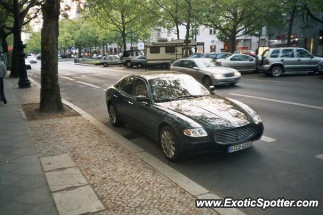 Maserati Quattroporte spotted in Berlin, Germany