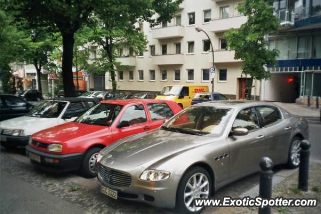 Maserati Quattroporte spotted in Berlin, Germany