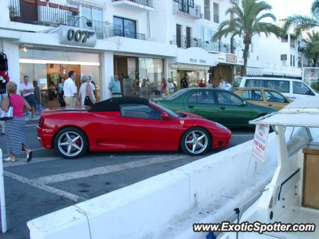 Ferrari 360 Modena spotted in Marbella, Spain