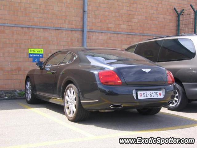 Bentley Continental spotted in Kloten, Switzerland