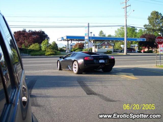 Lamborghini Murcielago spotted in Abbotsford, Canada