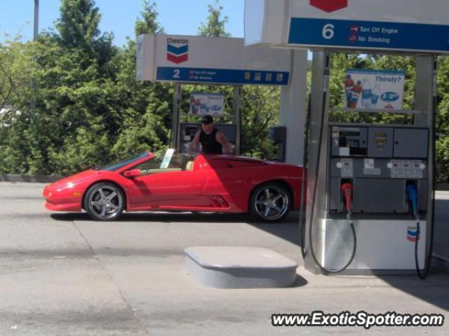 Lamborghini Diablo spotted in Abottsford, Canada