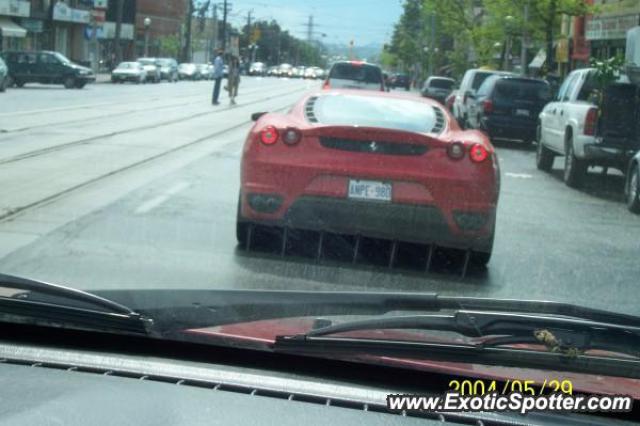 Ferrari F430 spotted in Toronto, Canada