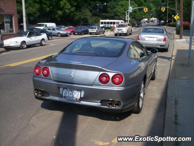 Ferrari 575M spotted in Glen cove, New York