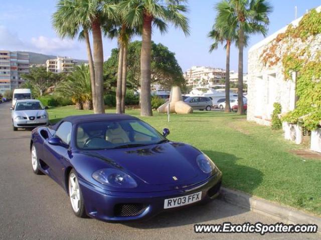 Ferrari 360 Modena spotted in Mallorca, Spain