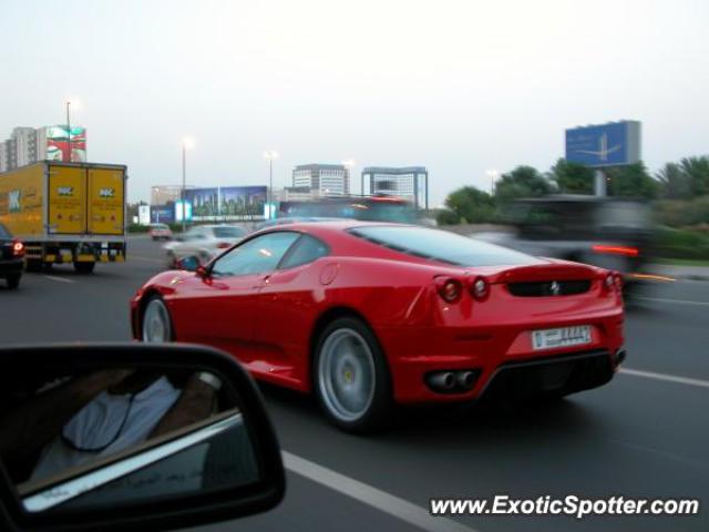 Ferrari F430 spotted in Dubai, United Arab Emirates