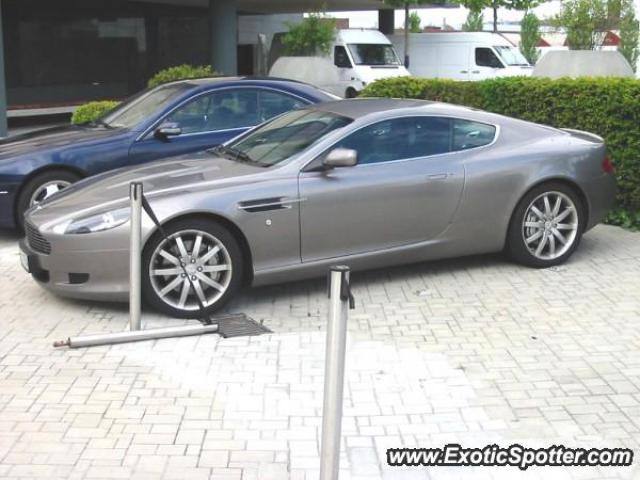 Aston Martin DB9 spotted in Wolfsburg, Germany