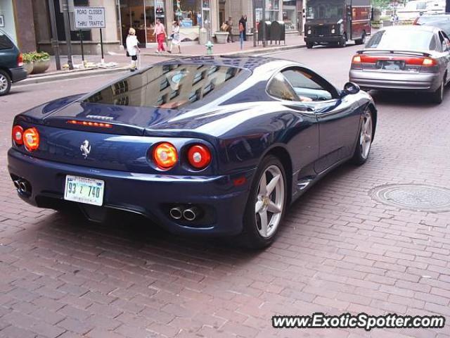 Ferrari 360 Modena spotted in Indianapolis, Indiana