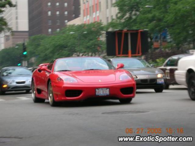 Ferrari 360 Modena spotted in Chicago, Illinois