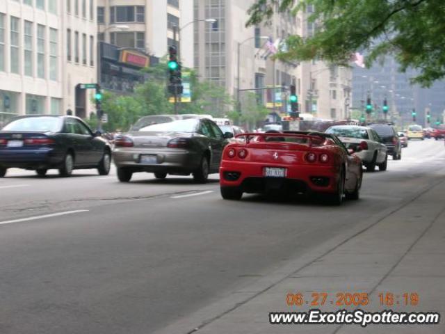 Ferrari 360 Modena spotted in Chicago, Illinois