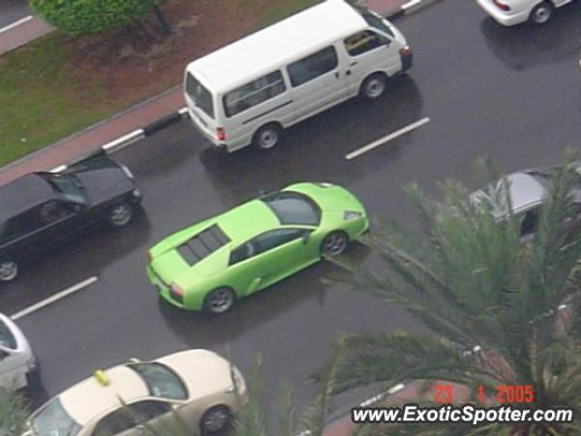 Lamborghini Murcielago spotted in Dubai, United Arab Emirates