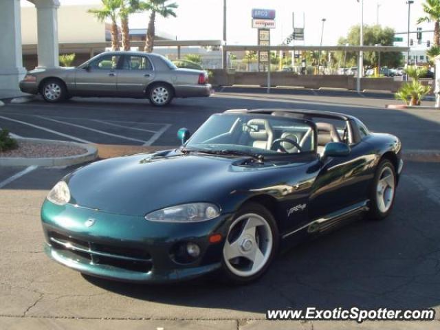 Dodge Viper spotted in Las Vegas, Nevada