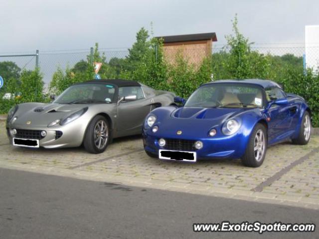 Lotus Elise spotted in Nurburgring, Germany