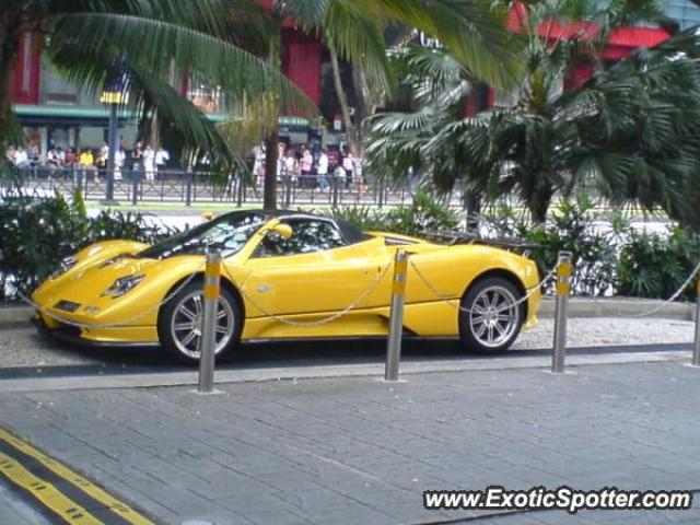 Pagani Zonda spotted in Singapore, Singapore