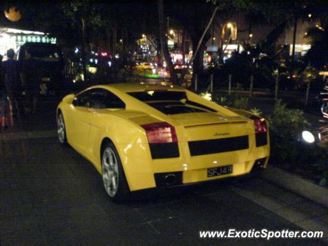 Lamborghini Gallardo spotted in Singapore, Singapore