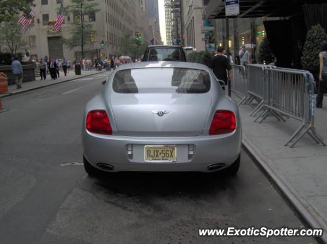 Bentley Continental spotted in New York, New York