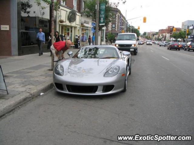 Porsche Carrera GT spotted in Toronto, Canada