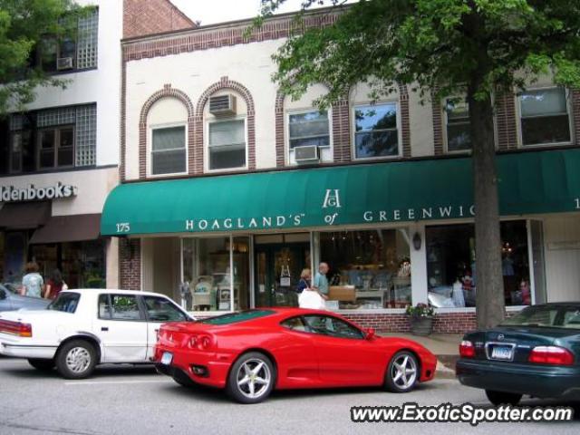 Ferrari 360 Modena spotted in Greenwich, Connecticut