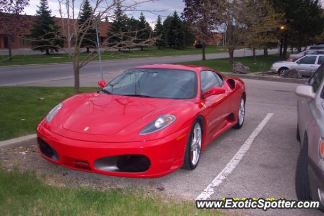 Ferrari F430 spotted in Brampton, Canada