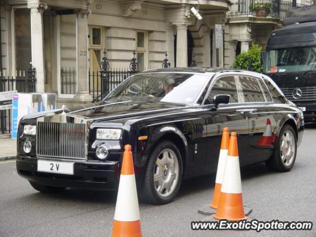 Rolls Royce Phantom spotted in London, United Kingdom