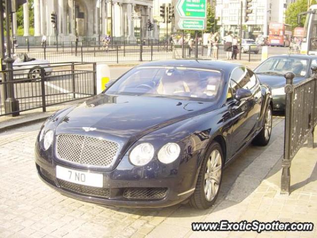 Bentley Continental spotted in London, United Kingdom