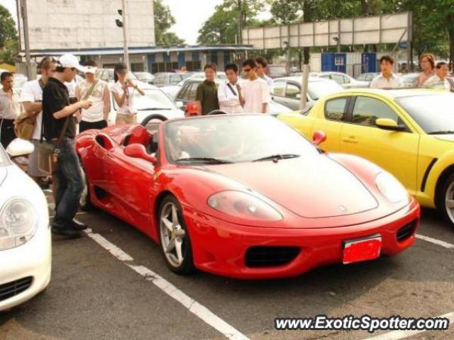 Ferrari 360 Modena spotted in Taichung, Taiwan