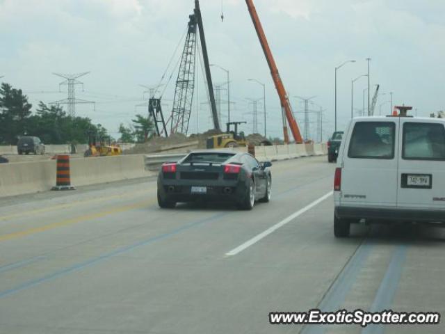 Lamborghini Gallardo spotted in Toronto, Canada