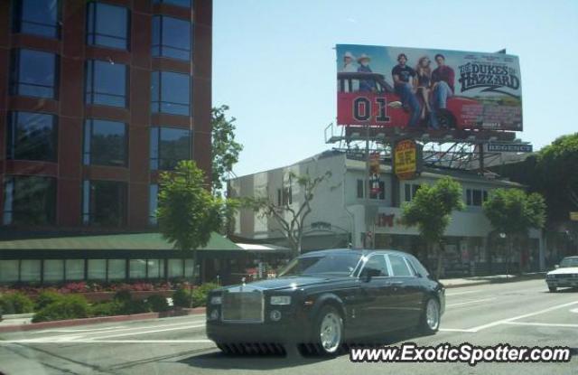 Rolls Royce Phantom spotted in Los Angeles, California
