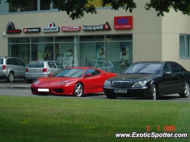 Ferrari 360 Modena spotted in PÃ¤rnu, Estonia