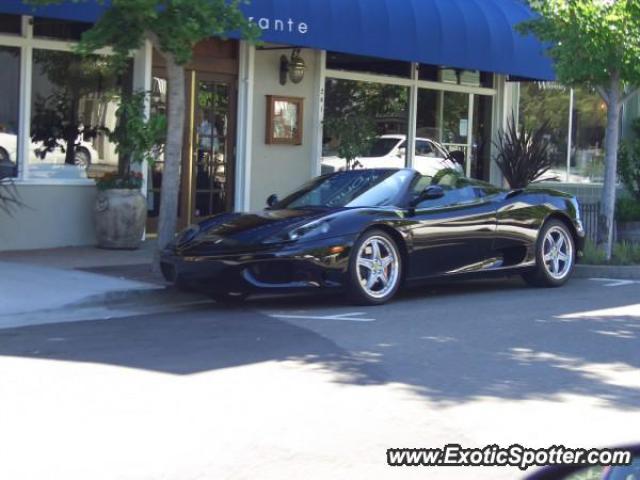 Ferrari 360 Modena spotted in Healdsburg, California