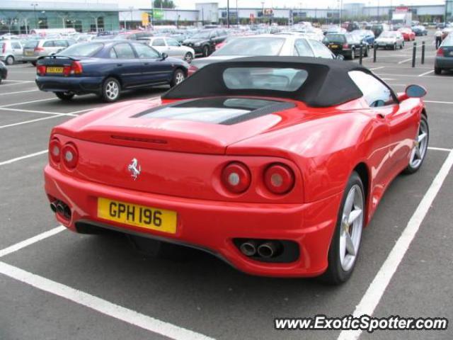 Ferrari 360 Modena spotted in Dundee, United Kingdom