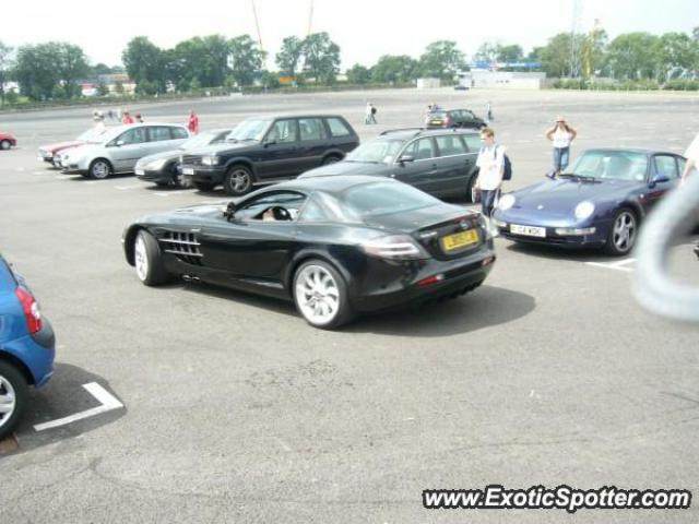 Mercedes SLR spotted in Northampton, United Kingdom