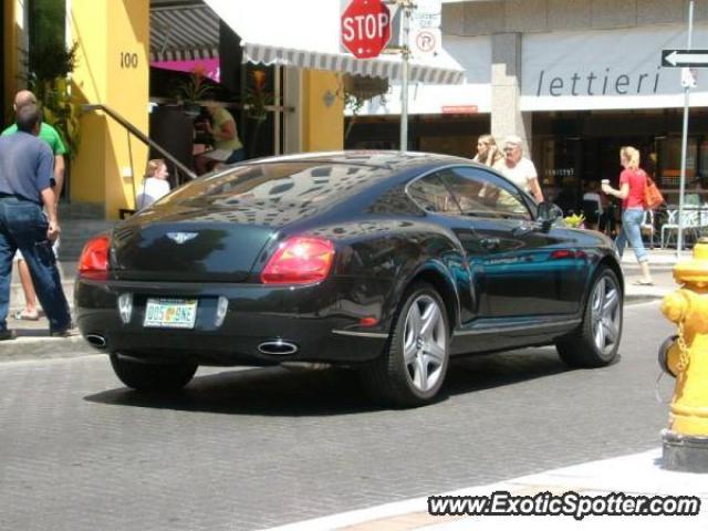 Bentley Continental spotted in Toronto, Canada