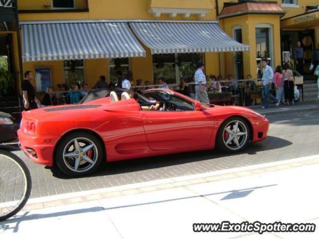 Ferrari 360 Modena spotted in Toronto, Canada