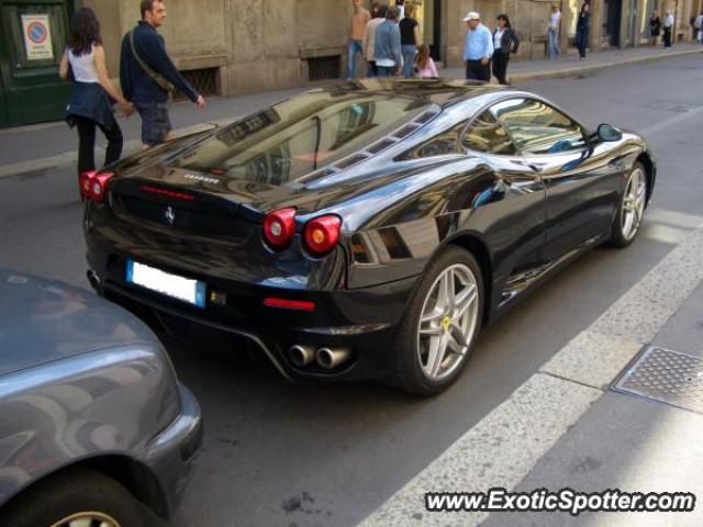 Ferrari F430 spotted in Milan, Italy