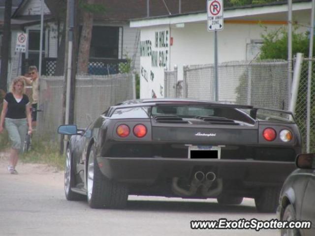 Lamborghini Diablo spotted in Wasaga, Canada