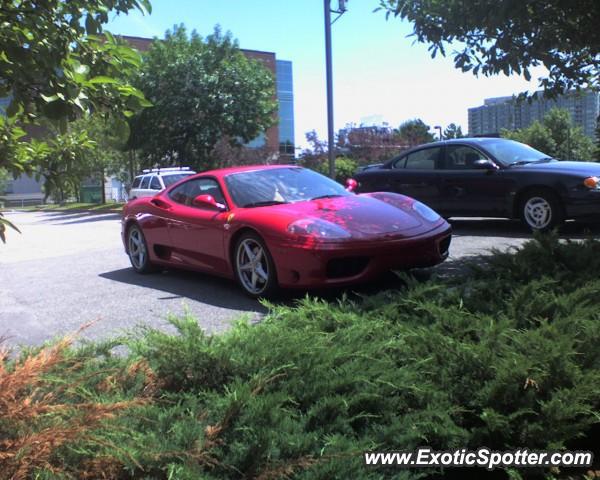 Ferrari 360 Modena spotted in Montreal, Canada