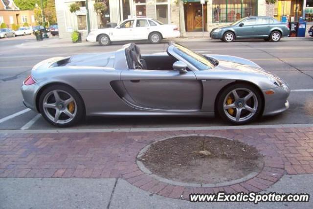 Porsche Carrera GT spotted in Oakville, Canada