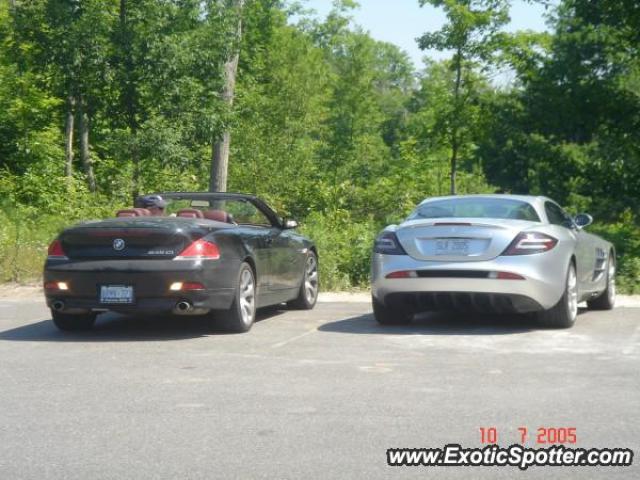 Mercedes SLR spotted in Muskoka, Canada