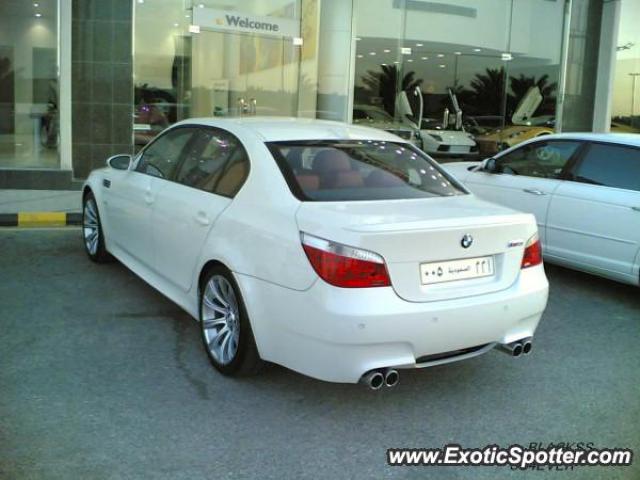 BMW M5 spotted in Riyd, Saudi Arabia