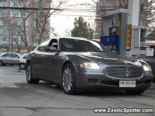 Maserati Quattroporte spotted in Santiago, Chile