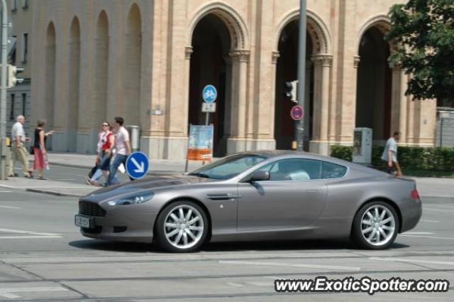 Aston Martin DB9 spotted in Munich, Germany