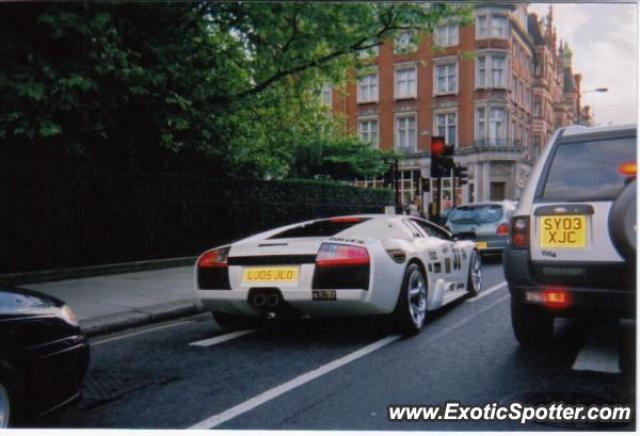 Lamborghini Murcielago spotted in London, United Kingdom