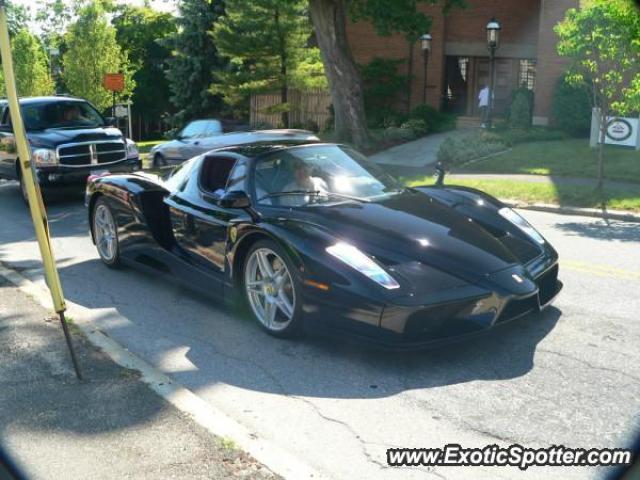 Ferrari Enzo spotted in Greenwich, Connecticut