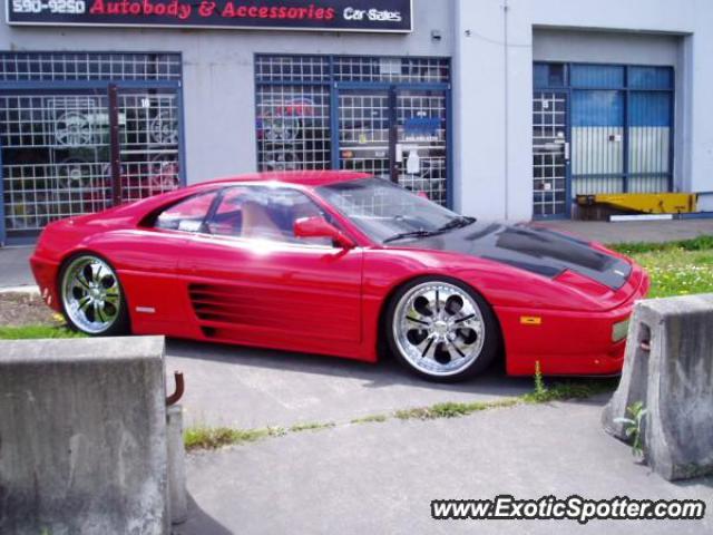 Ferrari 348 spotted in Surrey, Canada