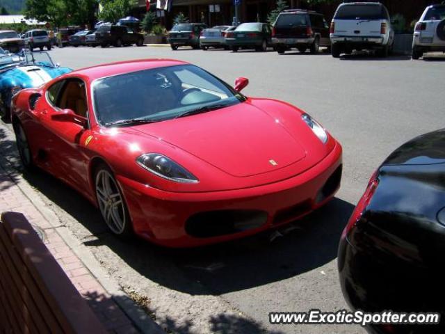 Ferrari F430 spotted in Aspen, Colorado