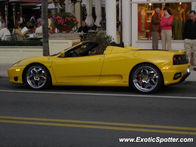 Ferrari 360 Modena spotted in Naples, Florida